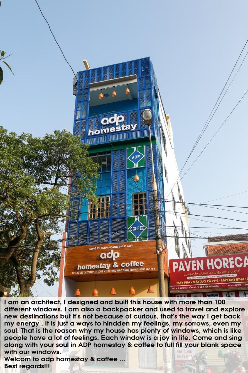 Adp Homestay & Coffee Ðồng Hới Buitenkant foto